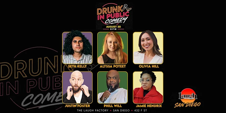 Poster for Drink in Public Comedy