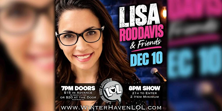 Poster for Lisa RodDavis & Friends!