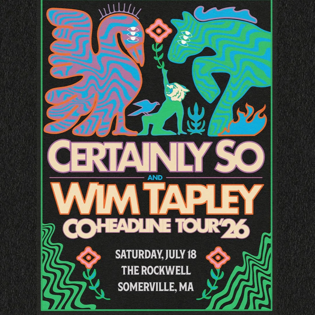 Poster for Wim Tapley & The Cannons, Certainly So