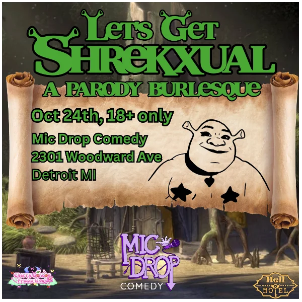 Poster for SHREKXUAL BURLESQUE