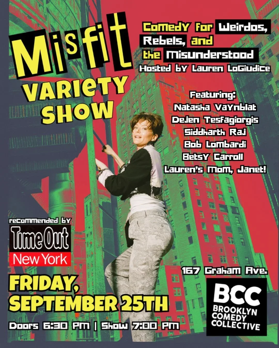 Poster for Misfit Variety Show