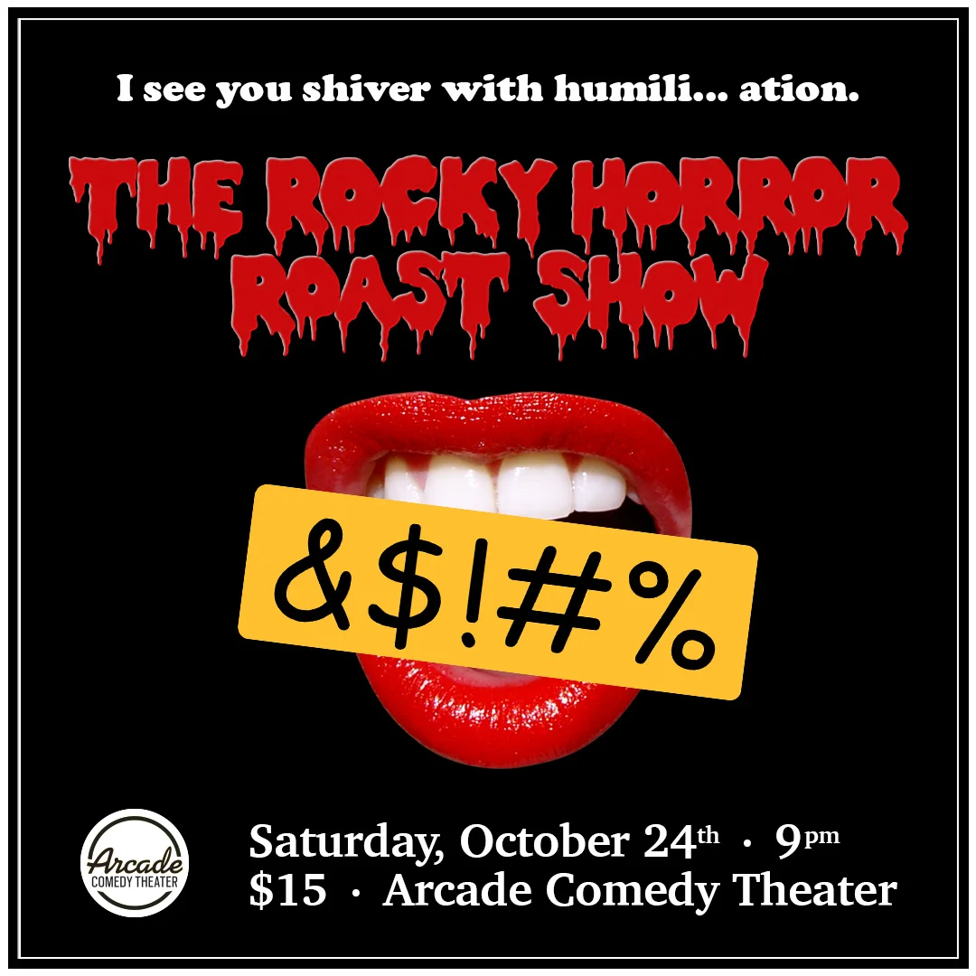 Poster for The Rocky Horror ROAST Show