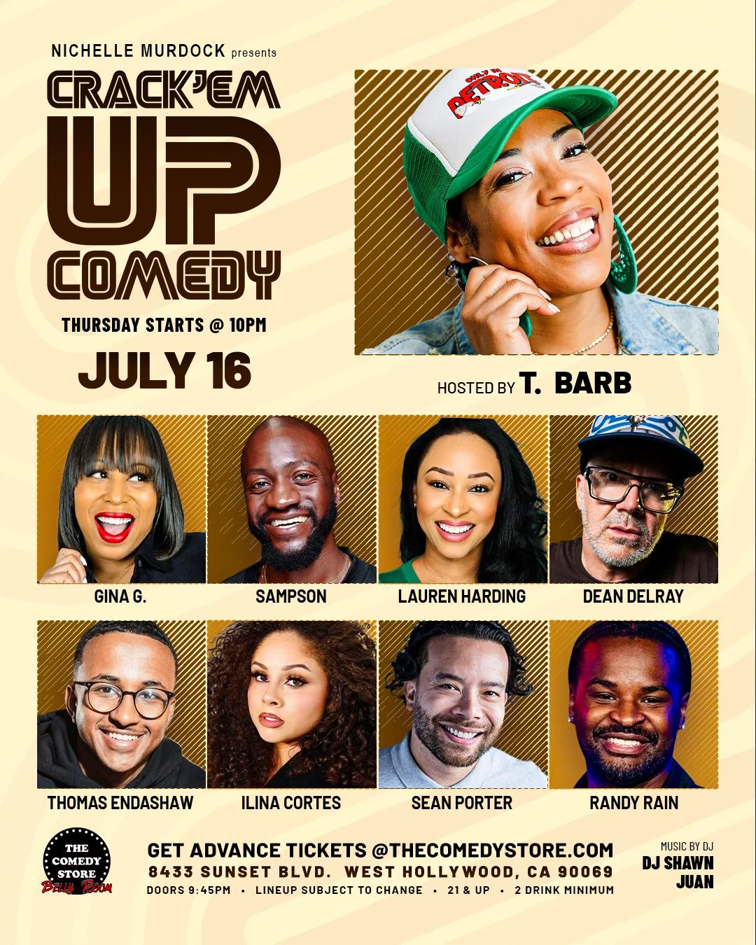 Poster for Crack'Em Up Thursdays