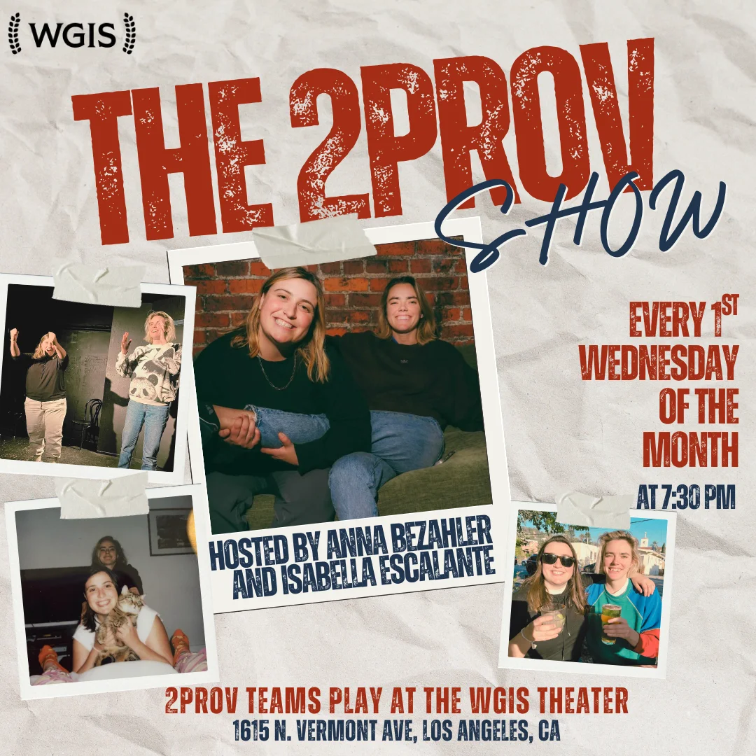 Poster for Isabella and Anna's 2prov Show