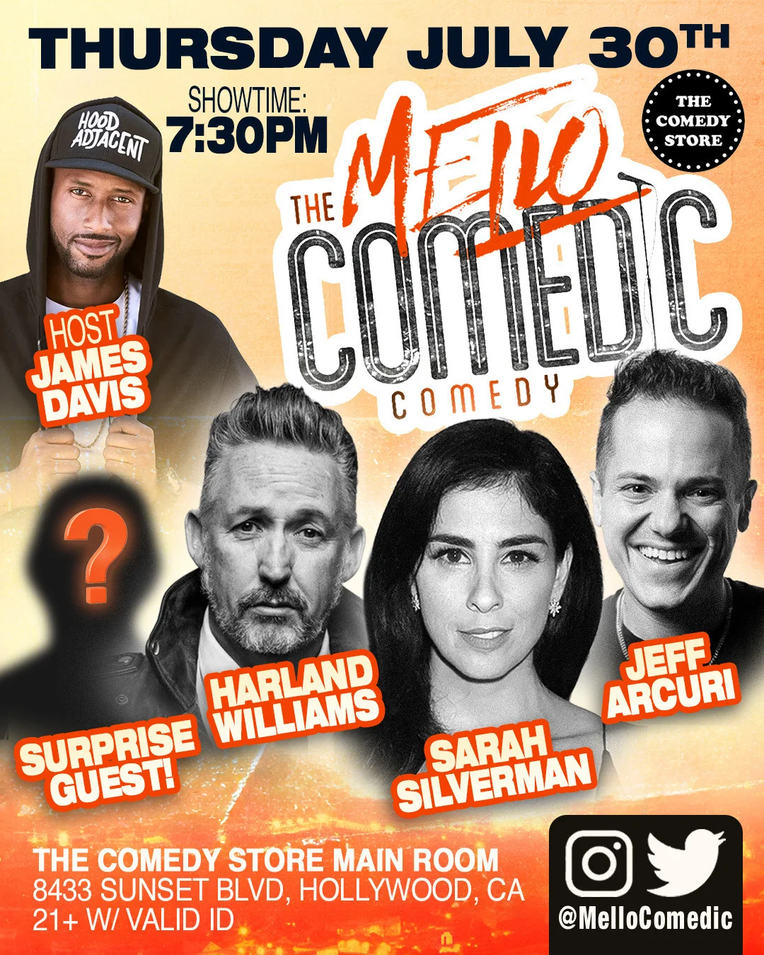 Poster for Mello Comedic