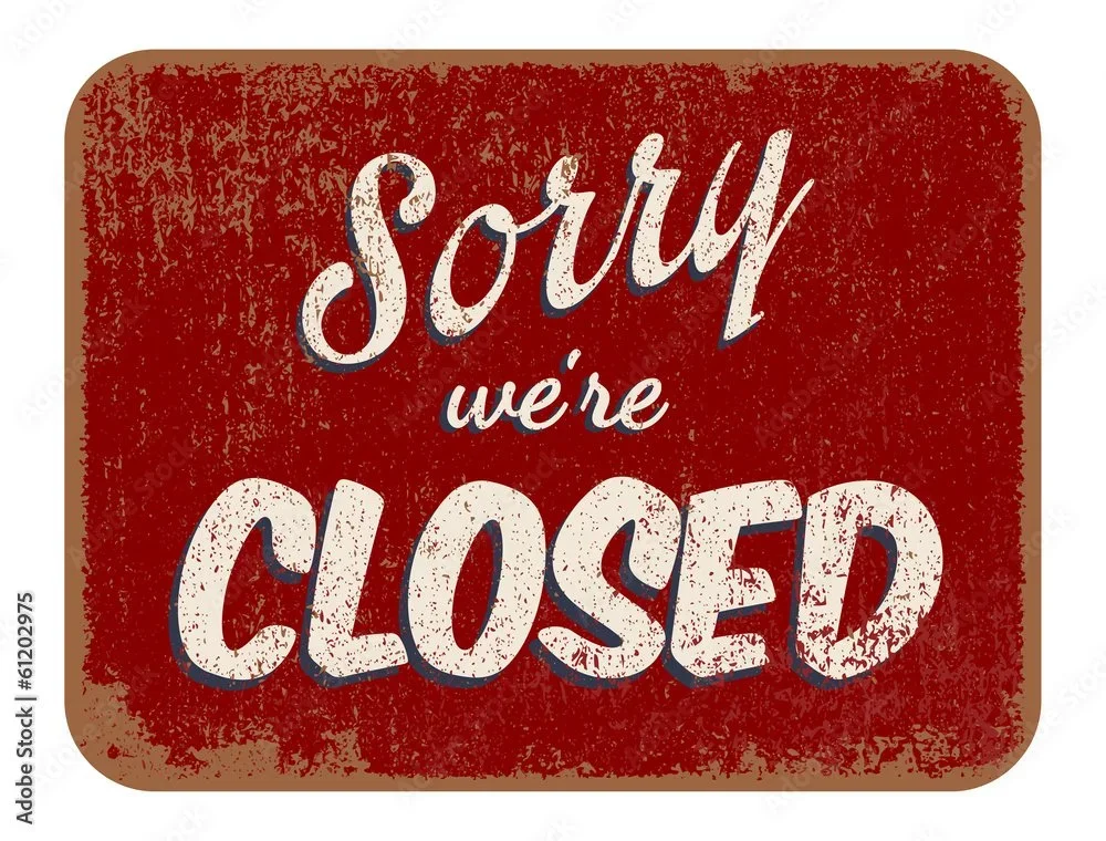 Poster for CLOSED FOR THE HALLOWEEN PAADE ON BROADWAY