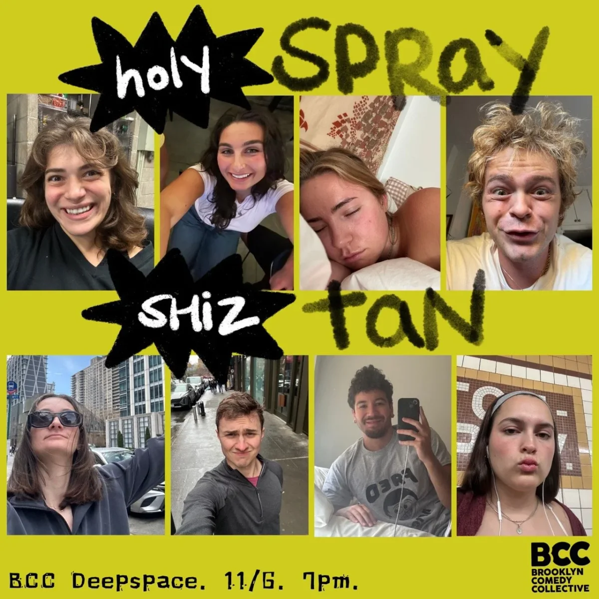 Poster for holy spray shiz tan!