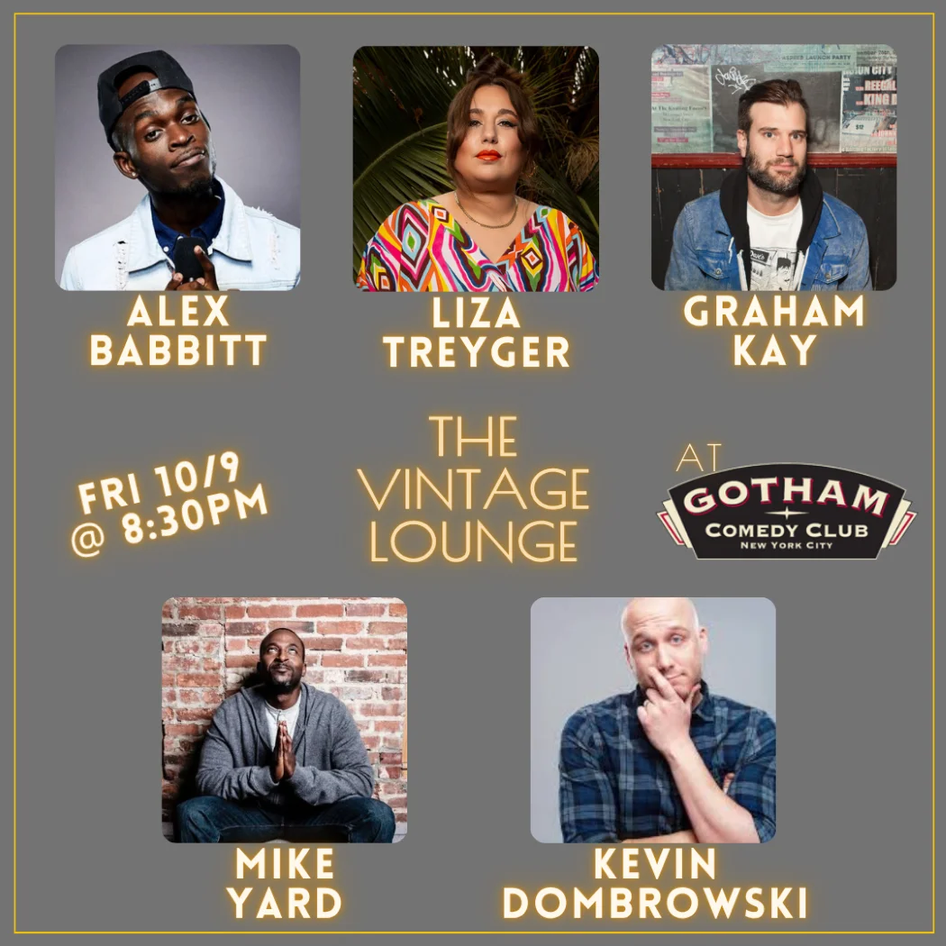 Poster for The Gotham All-Stars (The Vintage Lounge)