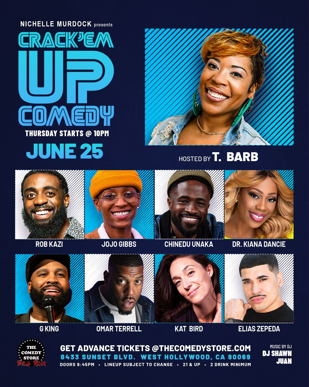 Poster for Crack'Em Up Thursdays
