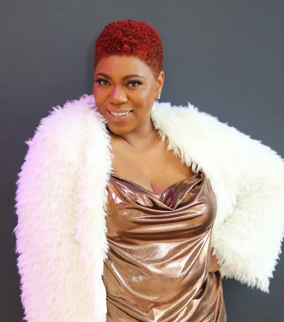 Poster for Monique Latise Winner of Sherri’s Funny Over 50