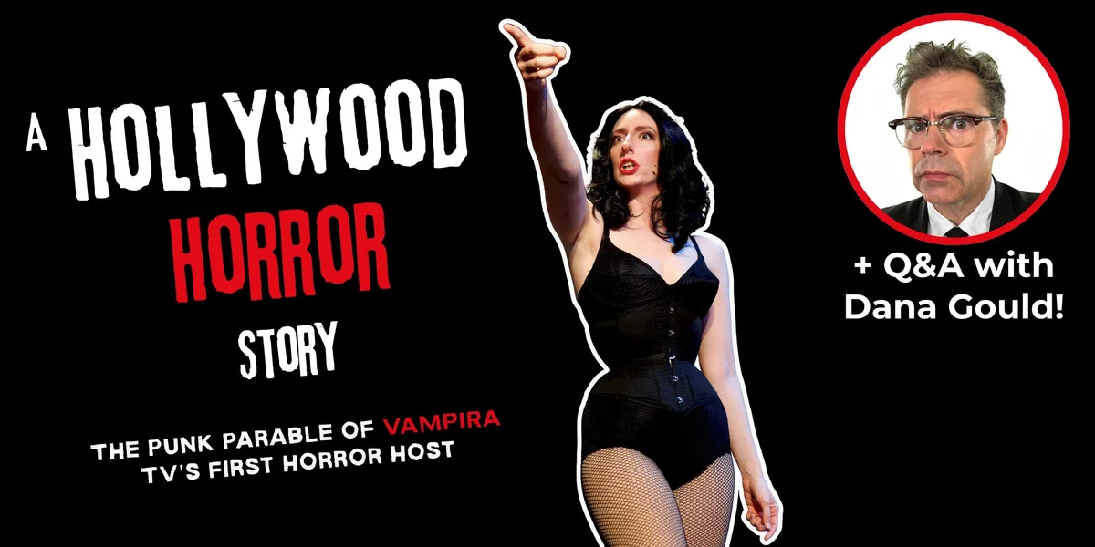 Poster for A HOLLYWOOD HORROR STORY + Q&A with Dana Gould