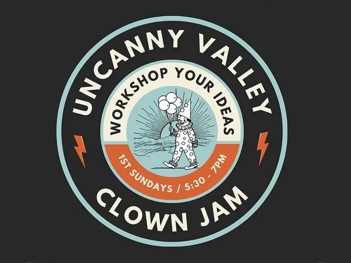 Poster for Uncanny Valley Clown Jam