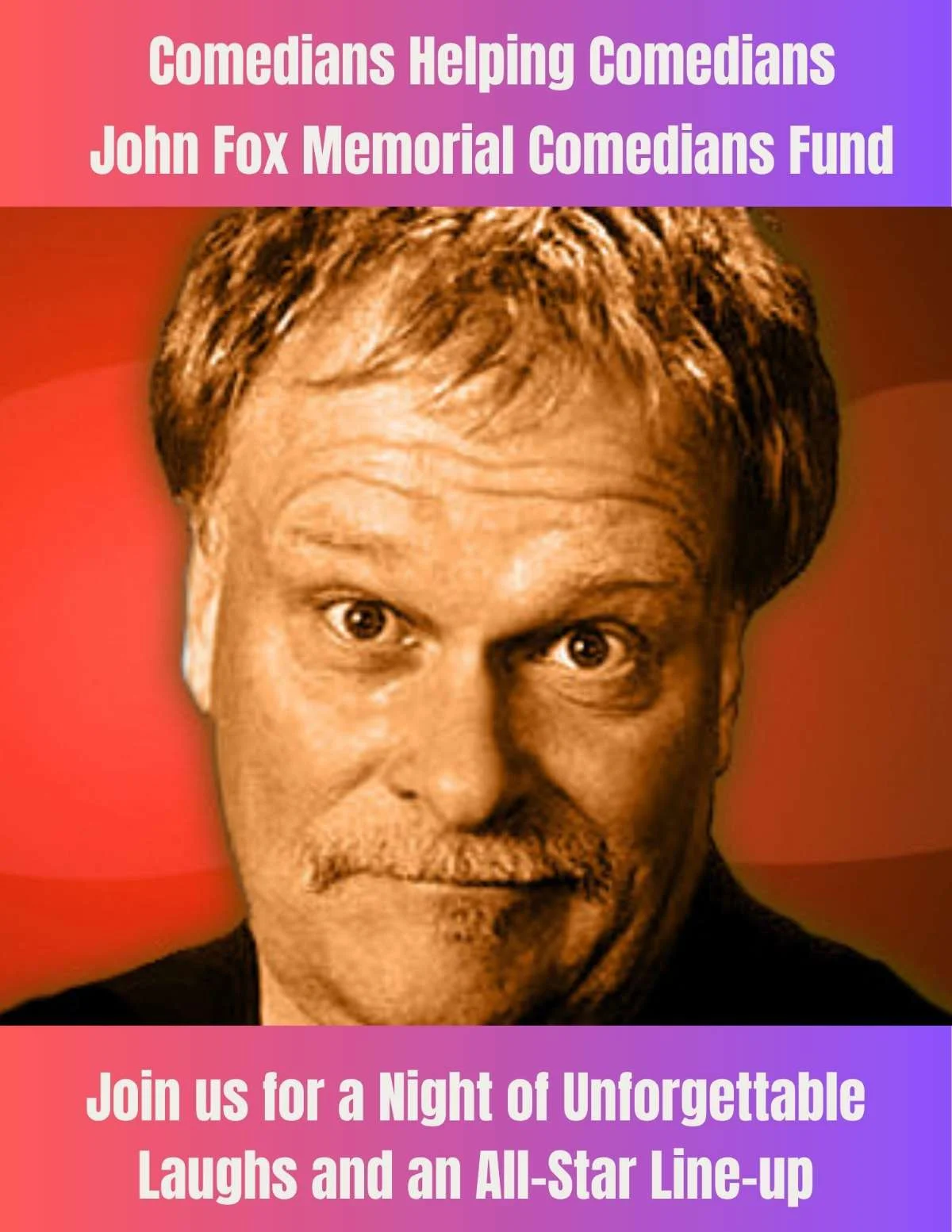 Poster for John Fox Memorial Showcase