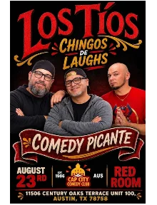 Poster for The Red Room at Cap City: Flo Hernandez