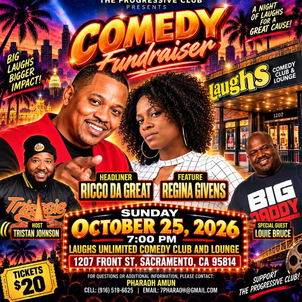 Poster for Comedy Fundraiser