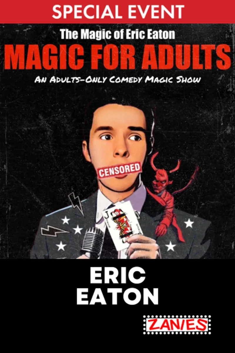 Poster for Eric Eaton **Special Event**