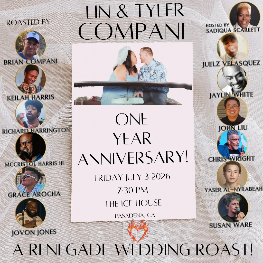 Poster for 1 Year Wedding Anniversary Roast