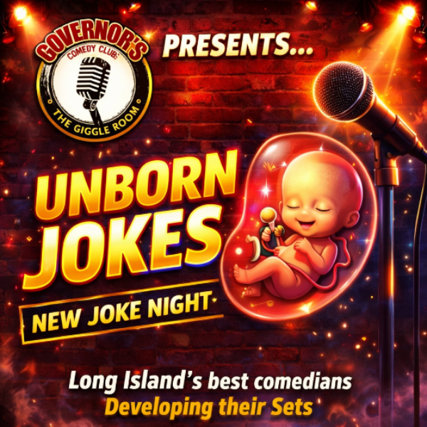 Poster for GOVERNOR'S JOKE LAB - IN THE GIGGLE ROOM - SPECIAL EVENT - 6/11 THURSDAY @ 7:30PM