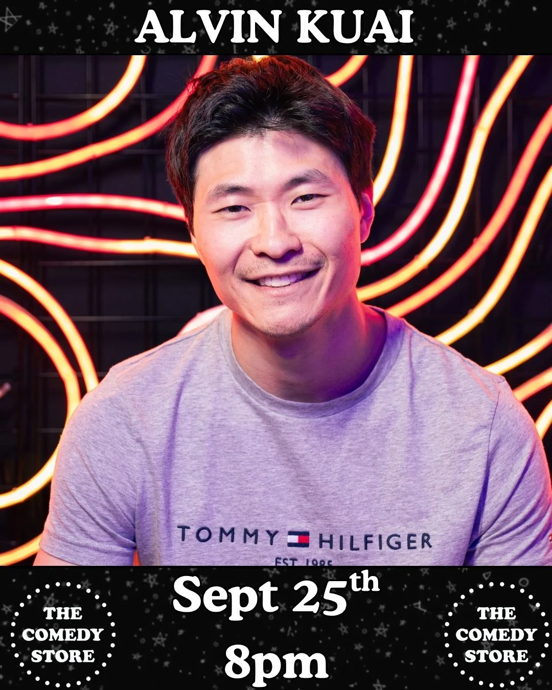 Poster for Alvin Kuai Headlines The Comedy Store