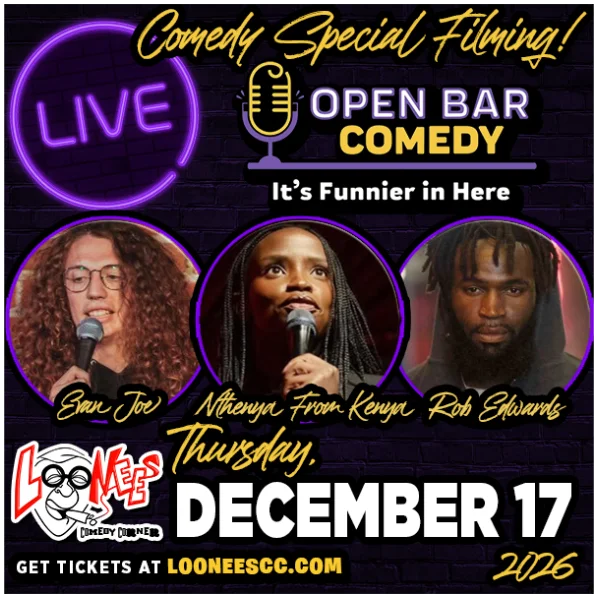 Poster for Open Bar: Live Recording!
