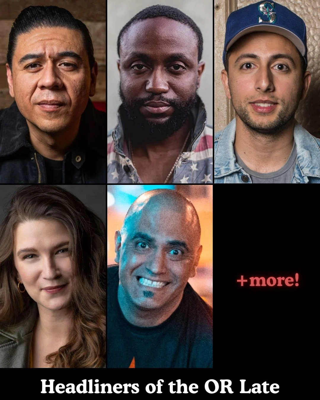 Poster for Headliners of the OR Late Night