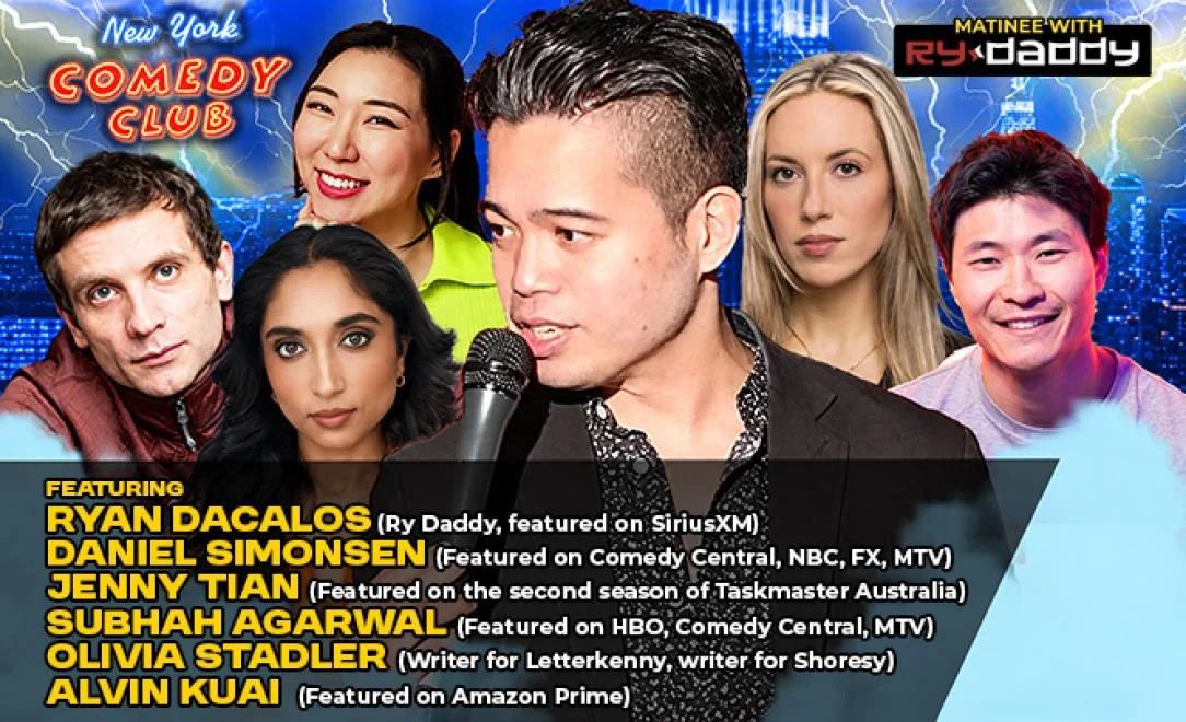 Poster for Matinee with Ry Daddy ft: Daniel Simonsen, Olivia Stadler, Jenny Tian, Subhah Agarwal, Alvin Kuai, Ryan Dacalos