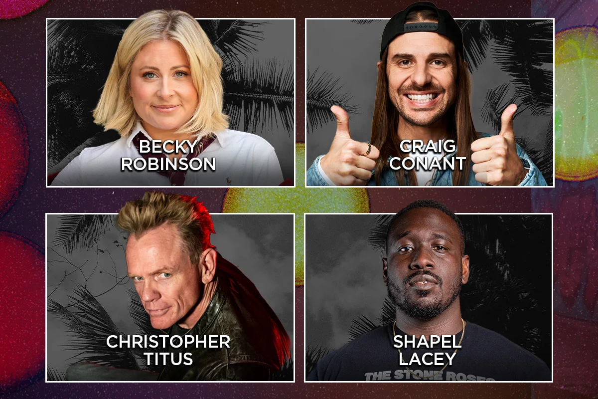Poster for Tonight at the Improv ft. Christopher Titus, Craig Conant, Becky Robinson, Shapel Lacey, Greg Wilson and more TBA