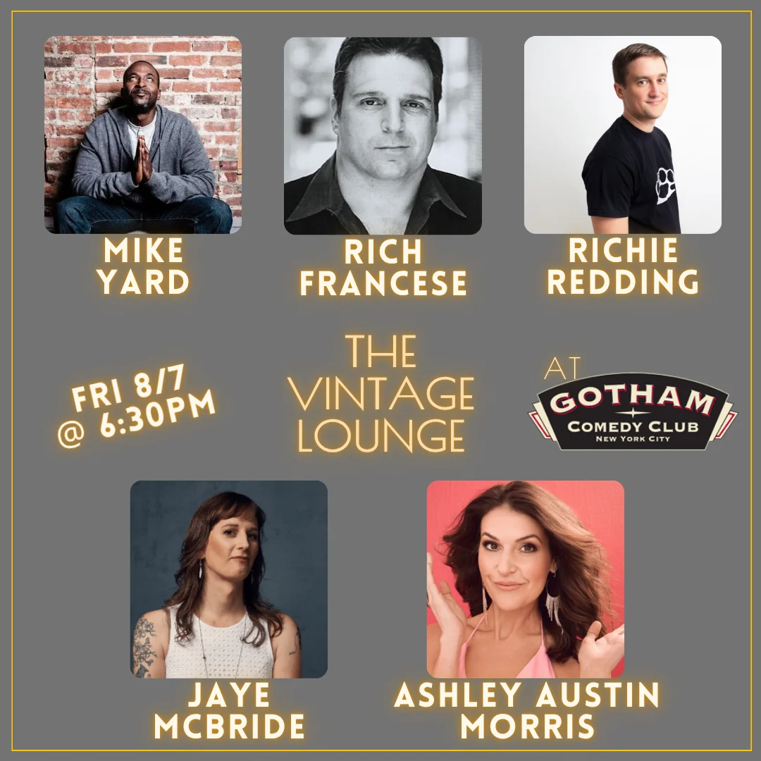 Poster for The Gotham All-Stars (The Vintage Lounge)