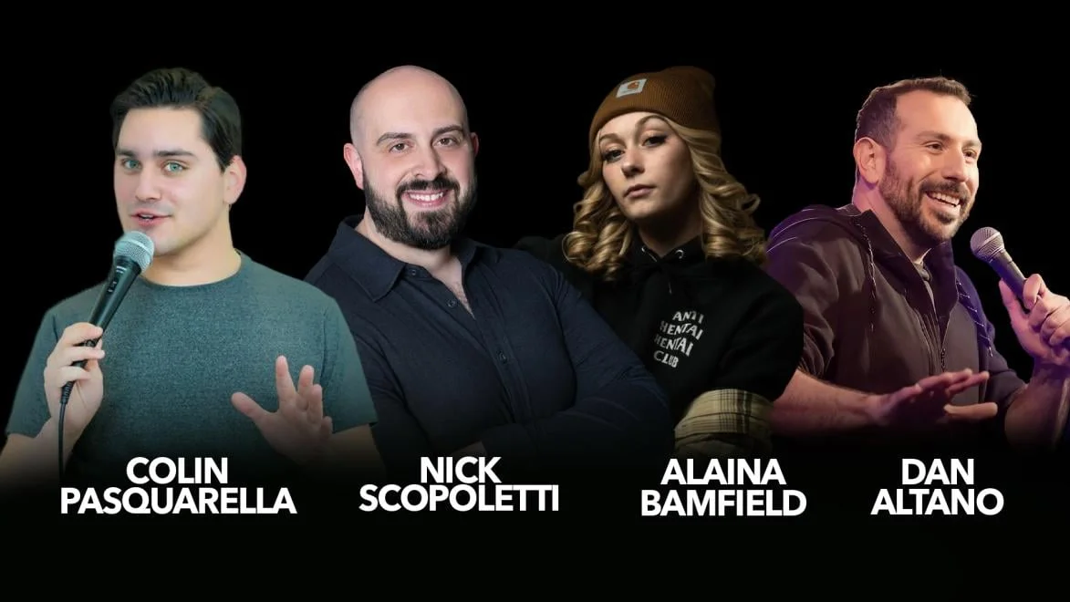 Poster for Dan Altano, Nick Scopoletti, Alaina Bamfield, Colin Pasquarella
