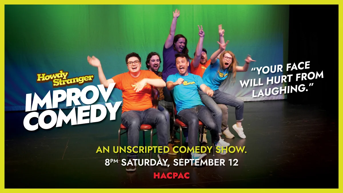Poster for Improv Comedy Show