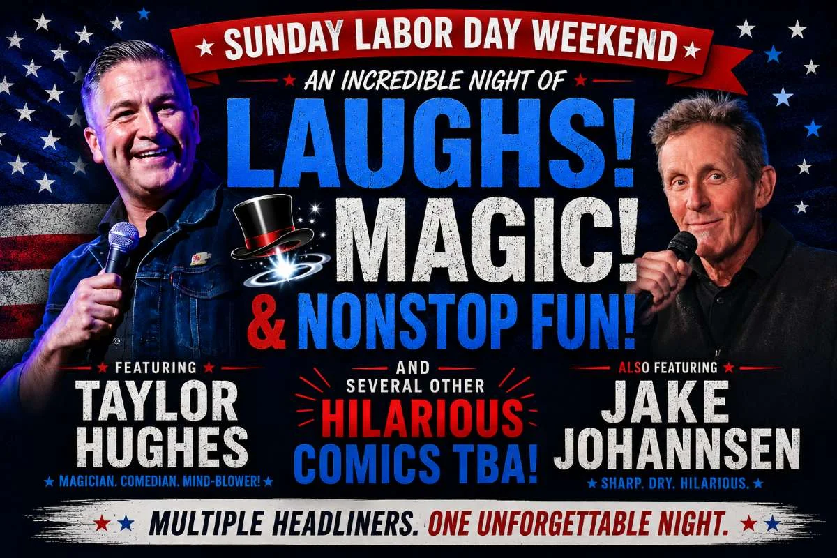 Poster for Special Labor Day Weekend Show!