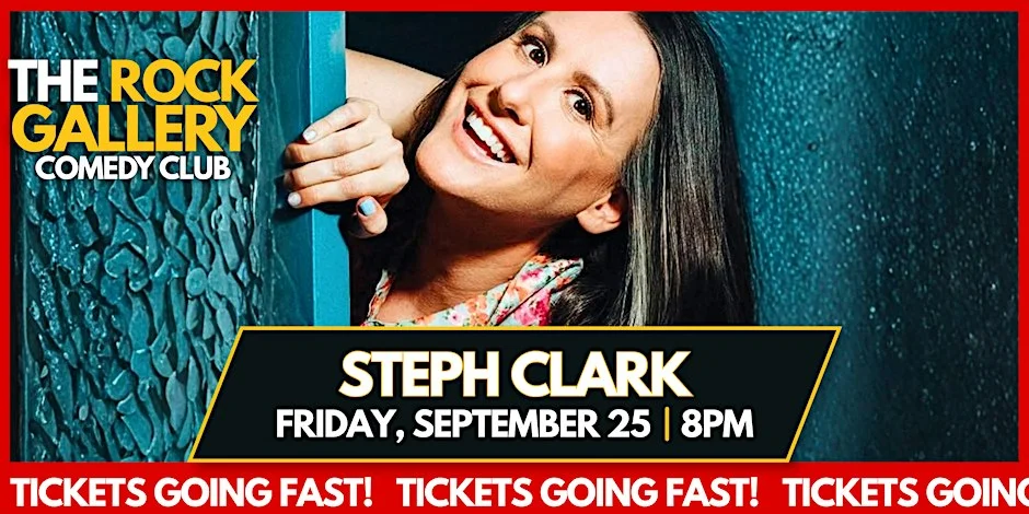 Poster for Steph Clark Comedy Show