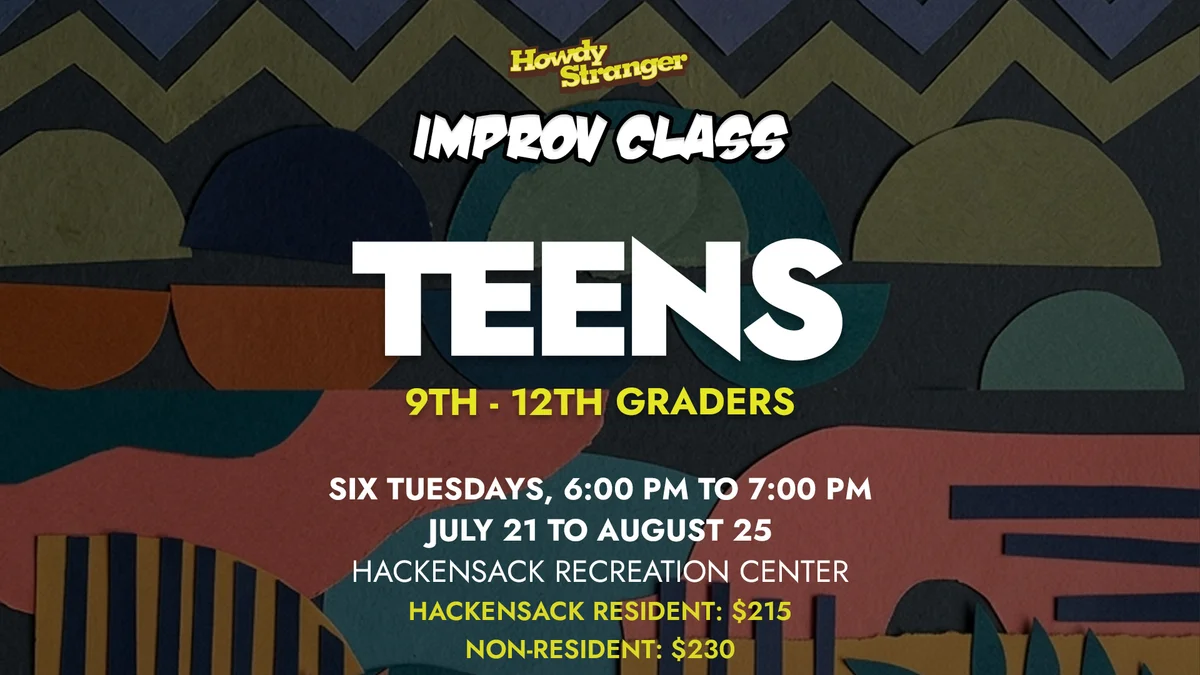 Poster for Improv for Teens (9th to 12th Graders)