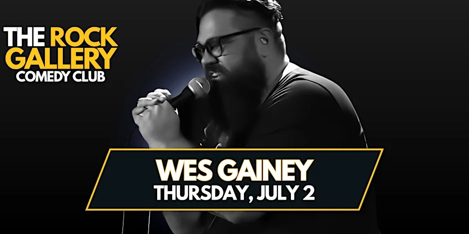 Poster for Wes Gainey Stand-Up Comedy Show