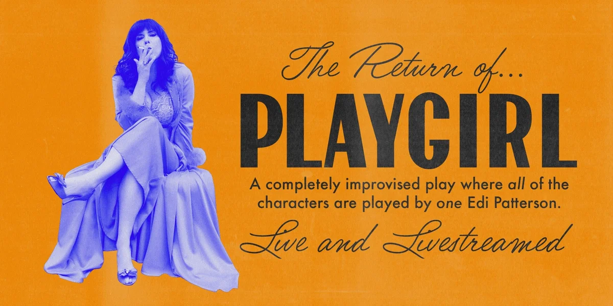 Poster for Edi Patterson's PLAYGIRL