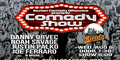 Poster for Comedy Night Rivals
