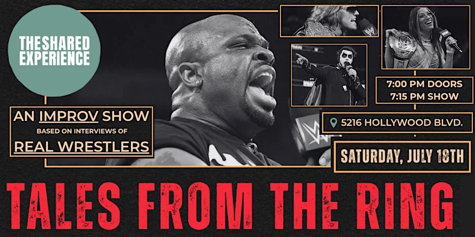 Poster for Tales from The Ring - Improv based on Interviews with Real Wrestlers