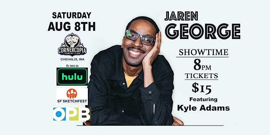 Poster for Jaren George Headlines!