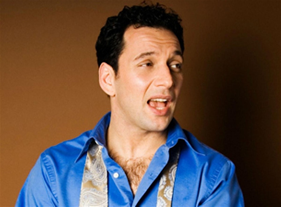 Poster for Geno Bisconte at Sadman Comedy Cafe @ Sol Theatre, Saturday