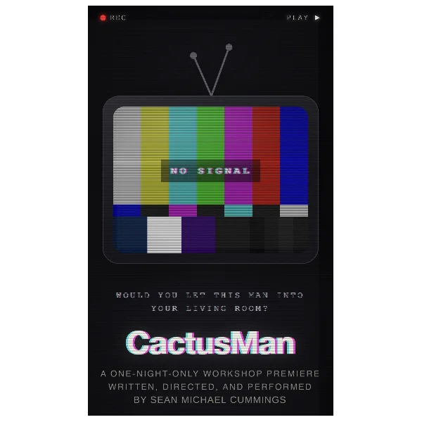 Poster for Cactus Man! Live in Denver - Plus Free Pizza!