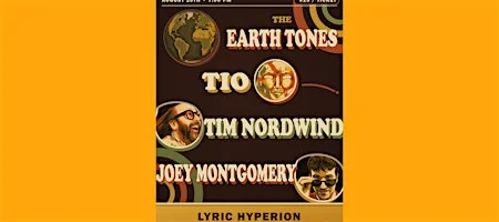 Poster for The Earth Tones & Friends