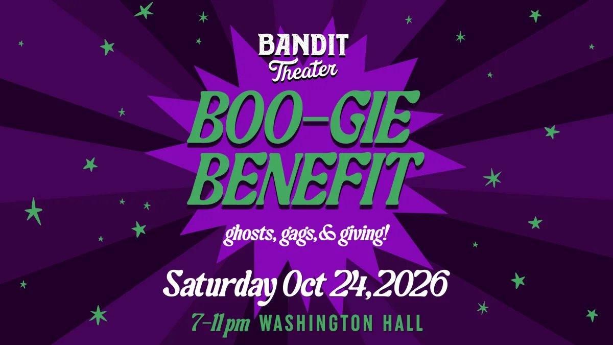 Poster for BOO-Gie Benefit Fundraiser