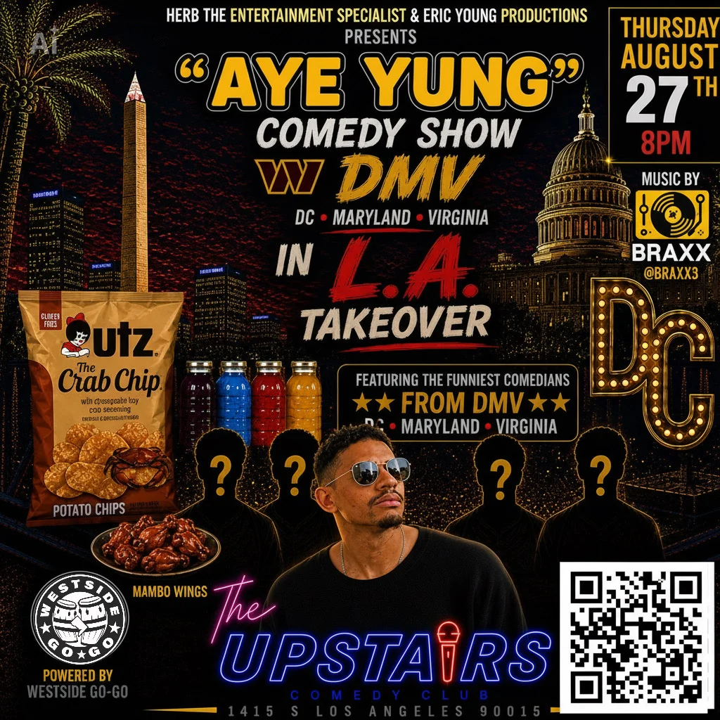 Poster for The “Aye Yung” Comedy Show