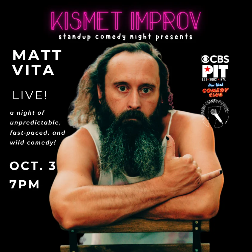 Poster for MATT VITA LIVE!