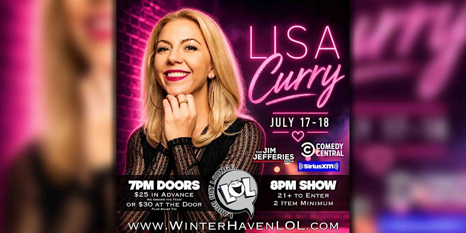 Poster for Lisa Curry from Comedy Central!