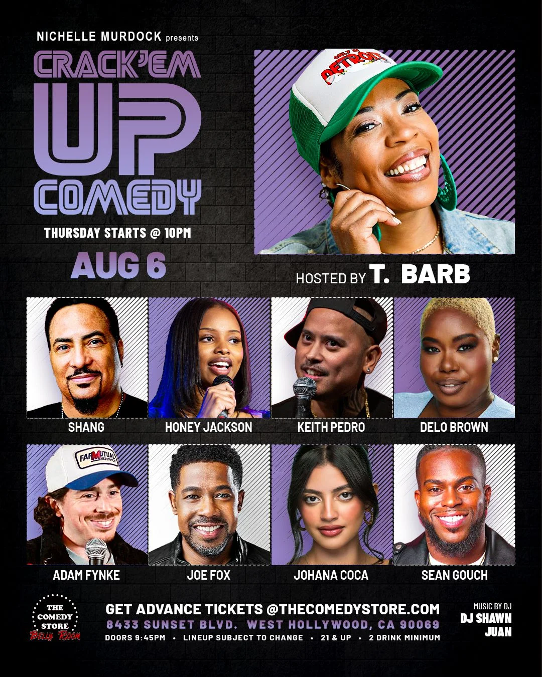 Poster for Crack'Em Up Thursdays