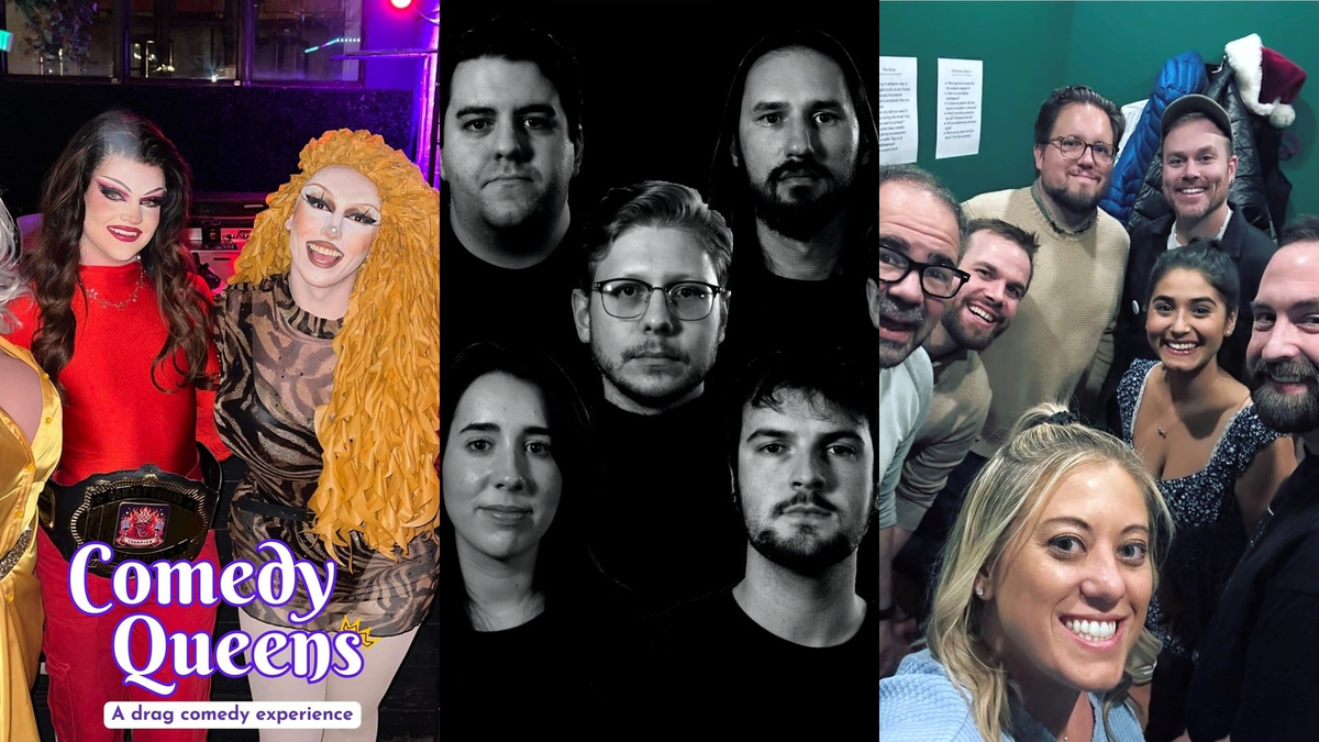 Poster for 2026 RISE Comedy Festival (Mainstage) – Comedy Queens / Sorry For Your Loss / Simple Complex