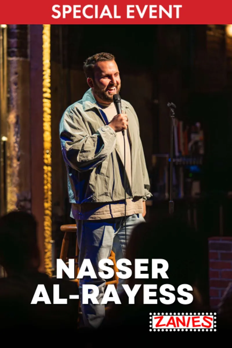 Poster for Nasser Al-Rayess **Special Event**