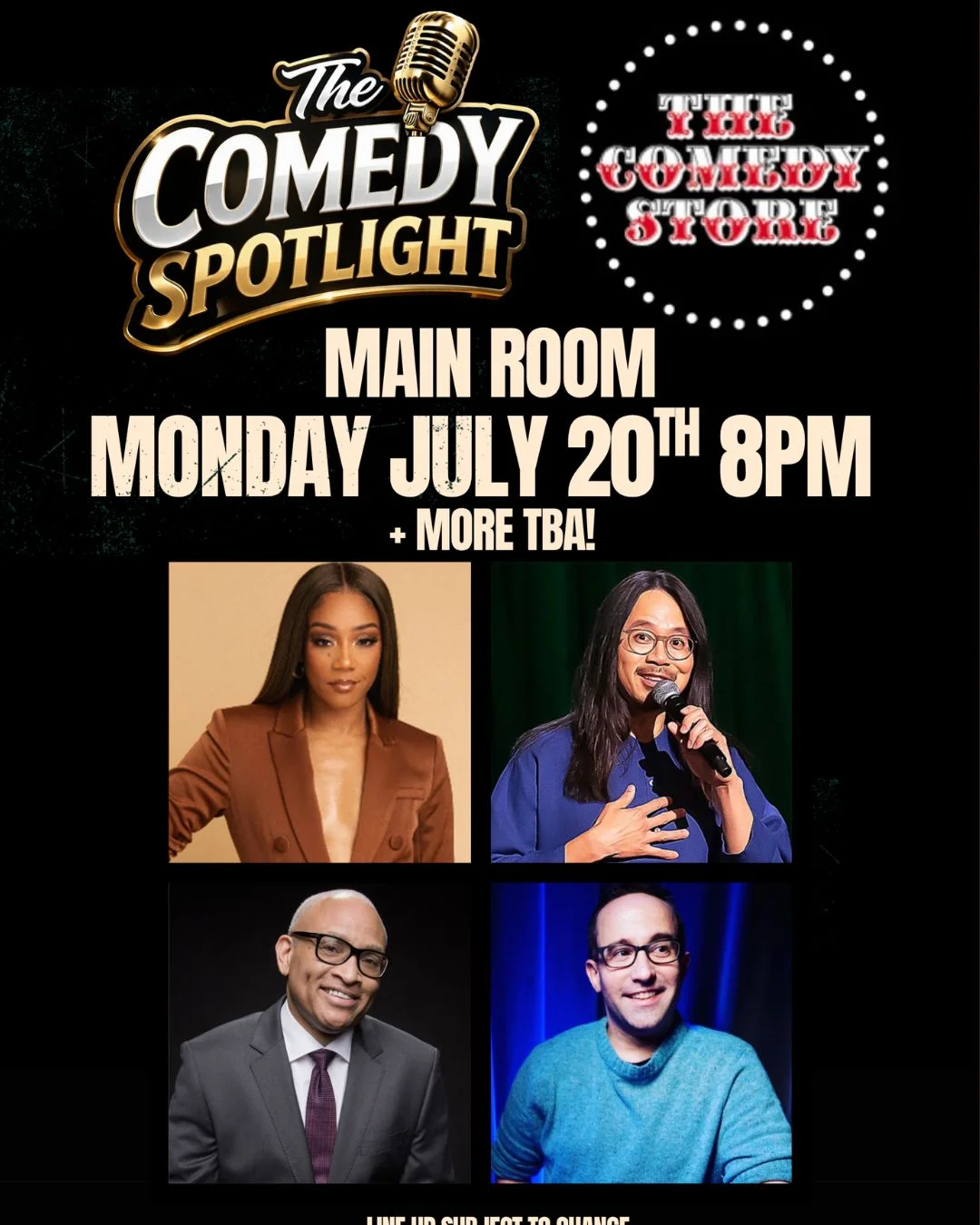 Poster for Comedy Spotlight