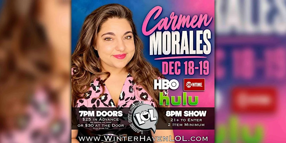 Poster for Carmen Morales from HBO & Showtime!